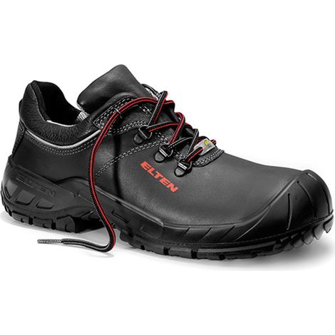 Sicherheitsschuh Renzo Low Gr.48 schwarz Leder S3 SRC ESD EN20345 ELTEN (1/5)
