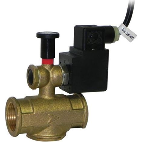 Elettrovalvola gas filettata 230V 50-60 Hz corpo ottone Perry 1EVEV021