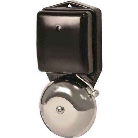 Carillon filaire SCS SENTINEL RetroBell - Design industriel - 2 fils - 1 sonnerie - 80 dB (1/2)