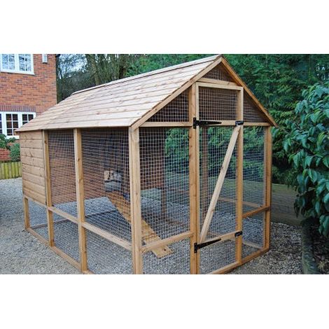 Bentley Chicken Coop 8 to 18 Hens - L279 x W180 x H180 cm