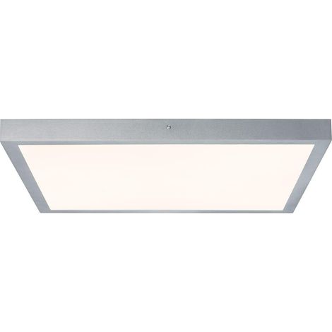 Paulmann Lunar plafón LED cromo 60 cm diseño plano
