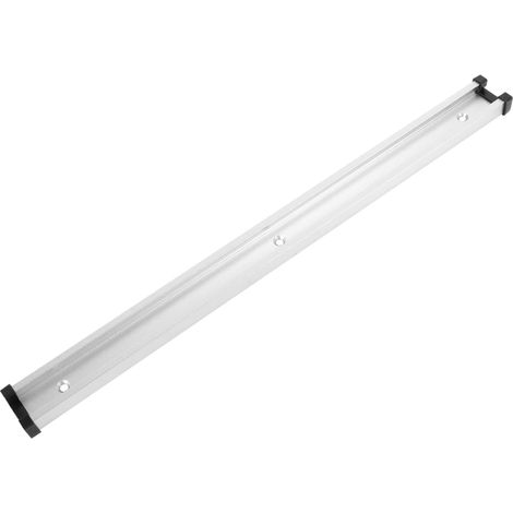 Rail de Guidage à Rainure en T Profilé Linéaire Réglable en Alliage D'aluminium 40x3cm, pour Mobilier et Imprimantes 3d Professionnelles Argenté, Réglable et Haute Résistance, pour Meubles et Support (1/5)