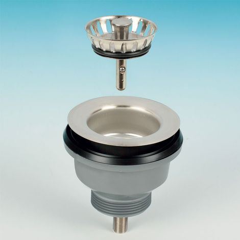 Piletta Gattinara Basket Mini per lavello lavatoio in ceramica 1"1/2 2054.001 (1/7)