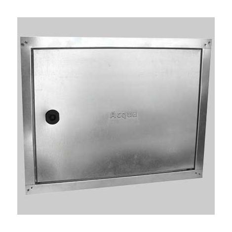 SPORTELLO PER CONTATORE ACQUA ZINCATO  300 x 400 x 20     MADE IN ITALY