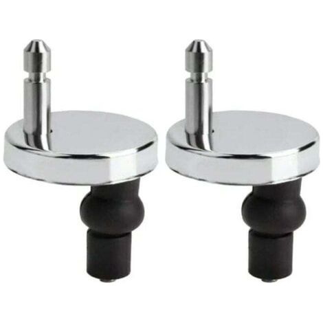 2 pieces toilet lid screws, toilet lid hinge fixing toilet lid toilet lid stainless steel, toilet lid repair parts, toilet lid screws accessories (1/4)