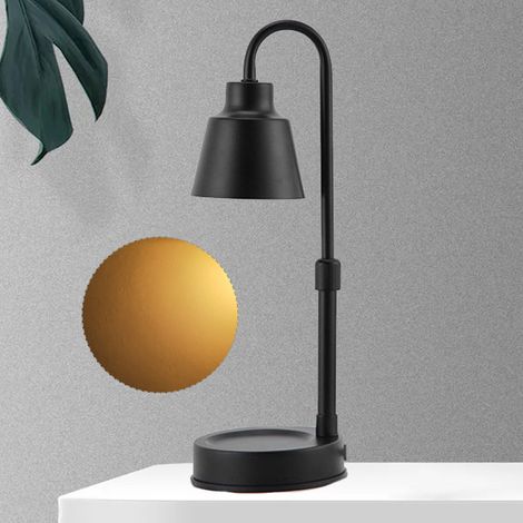 Lampe de table rétractable pour bougie parfumée, lampe à huile essentielle, lampe à bougie à intensité variable, lampe de chevet rétractable décorative pour la chambre à coucher, conforme aux normes e (1/5)