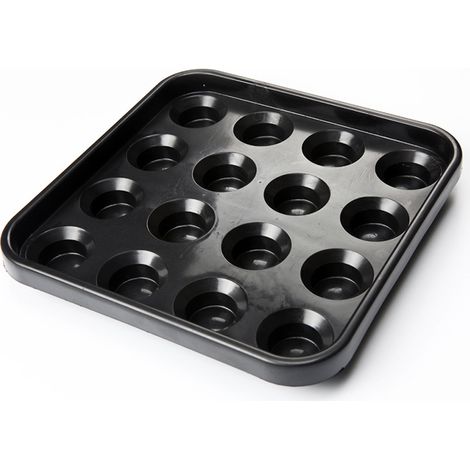 Plateau de rangement pour boules de billard, pouvant contenir 16 boules - Accessoire de billard (1/5)