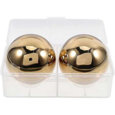 Boules à whisky réutilisables (lot de 2) en acier inoxydable, idéales pour offrir, accessoires élégants pour les boissons masculines (1/5)