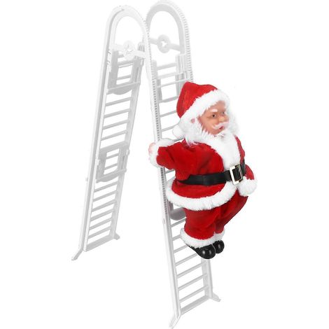 Décoration de Noël : échelle électrique suspendue au sapin pour chambre à coucher (1/4)