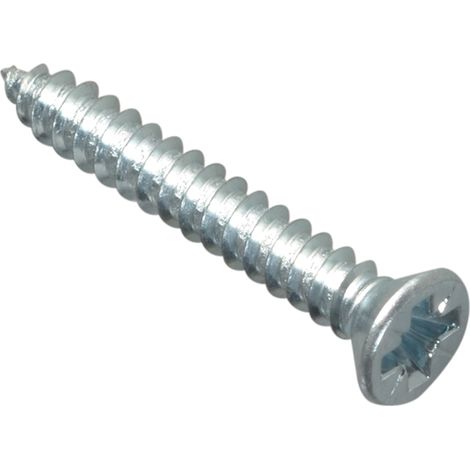 Self-Tapping Screw Pozi CSK ZP 1in x 6 Forge Pack 30 FORFPSC16Z (1/4)