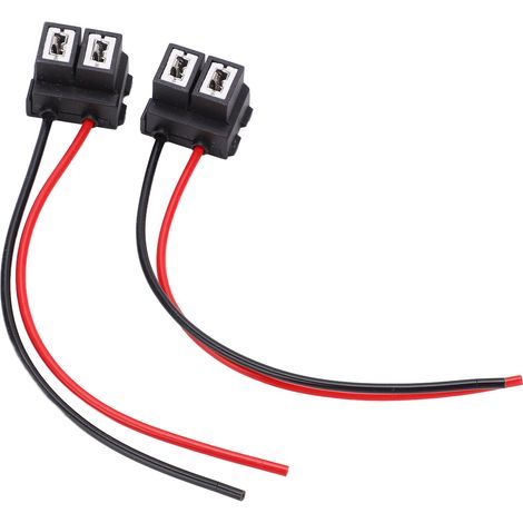 Satz aus 2 Scheinwerfersteckern H7 Glühbirne Auto Scheinwerferstecker H7 Keramikfassung Glühbirnenstecker H7 Adapter weiblich für H7 Glühbirne Px26d geneigt gebogen L&P B557 (1/5)
