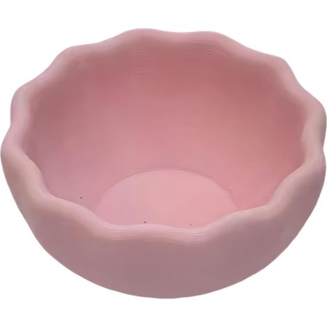 Plateau fourre-tout à bijoux pour entrée, bol festonné mat pour boucles d ' oreilles, bracelets, colliers, plateau de rangement décoratif pour bijoux, bol fourre-tout festonné mat, organisateur de de (1/5)