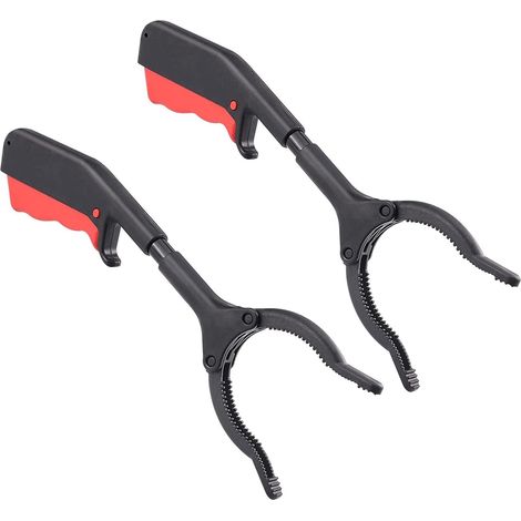 2 x Mobility Folding Pick Up Tools 29 cm for Garbage and Objects without Bending Down for Garden and Seniors (1/5)