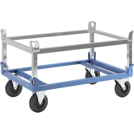eurokraft pro, Châssis roulant pour palette avec rehausse,