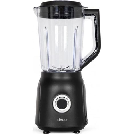 Mixer 1,5 l 600 w schwarzer edelstahl - Livoo - DOP242N (1/5)