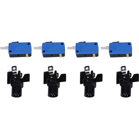Kit de Boutons Poussoirs LED pour Jeux, Boutons de Démarrage du Lecteur, Longue Durée de Vie et Haute fiabilité, pour Projets de Bricolage et Remplacements de (1/5)