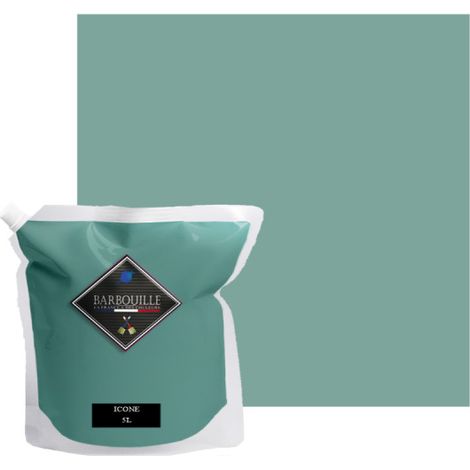 Peinture acrylique velours murs et plafonds 5L Vert Céladon Icône (1/5)