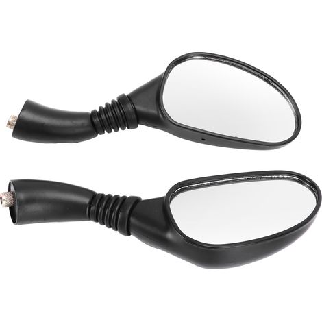 Rétroviseurs Moto Arrière Universels Kit de 2, Remplacement Rétro pour Scooter GY6 150cc, ATV, Cyclomoteur, Miroirs Déportés (1/5)
