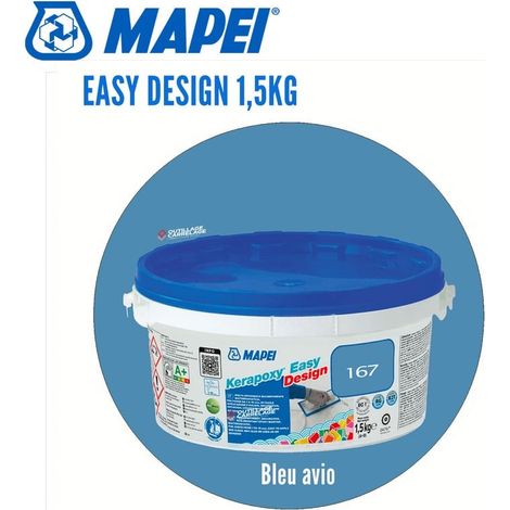 Joint époxy Kerapoxy Easy Design MAPEI 167 Bleu avio - 1,5 Kg (1/5)