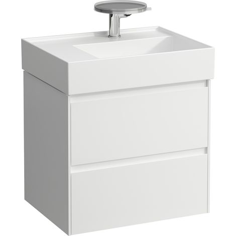 LAUFEN LANI pour Kartell Meuble sous-lavabo, 2 tiroirs,