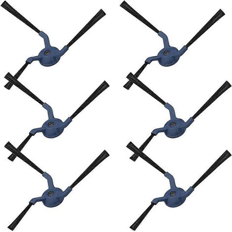 Brosse pour aspirateur 6 Side Brosse de remplacement pour X10 Pro Omni Robot Aspirateur Spare Accessoires (1/5)