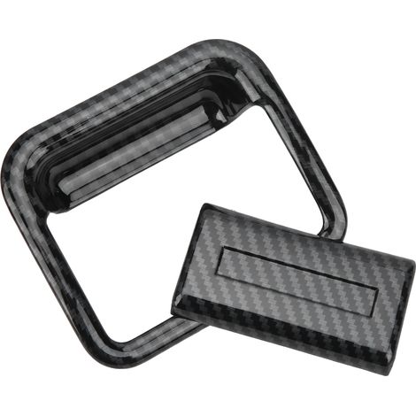 CoPilot Handschuhfachgriffabdeckung in Carbonfaser-Optik, passend für Nissan Navara Frontier NP300 (2015–2019) (1/5)