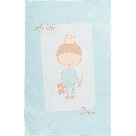 Tapis Enfant Imprimé "Bambini V" Menthe 120 x 180 cm (1/4)