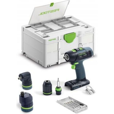 FESTOOL Akku-Bohrschrauber T18+3 Basic-Set - 578828 (1/4)