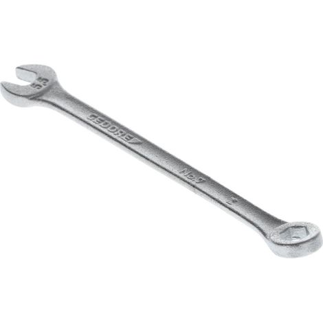Llave mixto DIN 3113 A, ISO 3318, lado e/planos : 5,5 mm, Largo 92 mm (1/4)