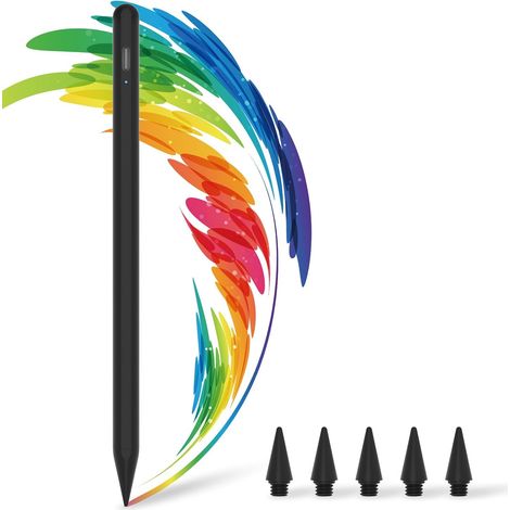Stylet pour iPad 2018-2025, Inclinaison & Rejet de Paume (1/5)