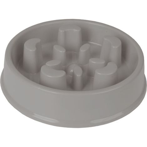 Gamelle anti-glouton BABA grise contenance 500 ML ø 16.5 CM - Flamingo (1/5)