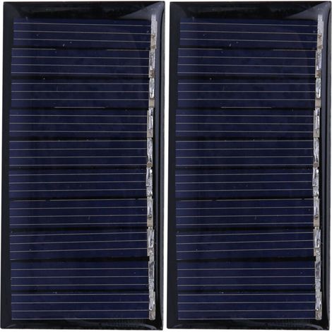 Jeffergarden Mini panneau solaire avec batterie, économe en énergie pour feux de circulation, signalisation d'urgence et usage domestique-DOU