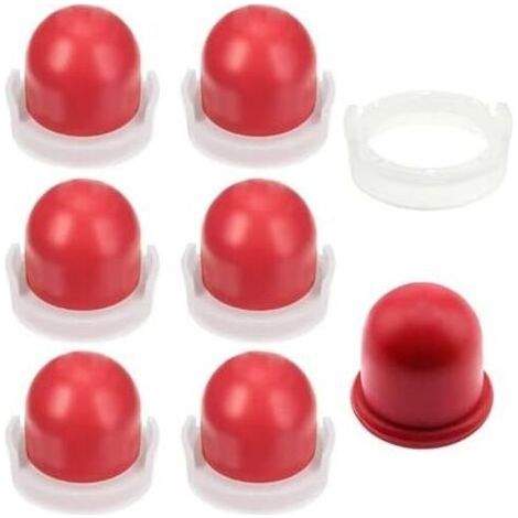 FENOPLASTICA6 PièCes Pompe D'AmorçAge Compatible Avec 494408/694394, Ampoule Pour Briggs & Stratton Tondeuse DéBroussailleuse Tracteur(rouge) - (1/5)