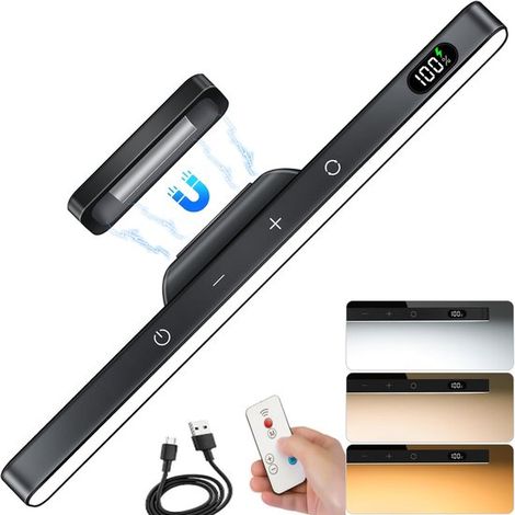 Lampe de cuisine rechargeable avec 120 LED à intensité variable - batterie 1200 mAh - 5 températures de couleur - bande LED adhésive - miroirs - coiffeuses (1/5)