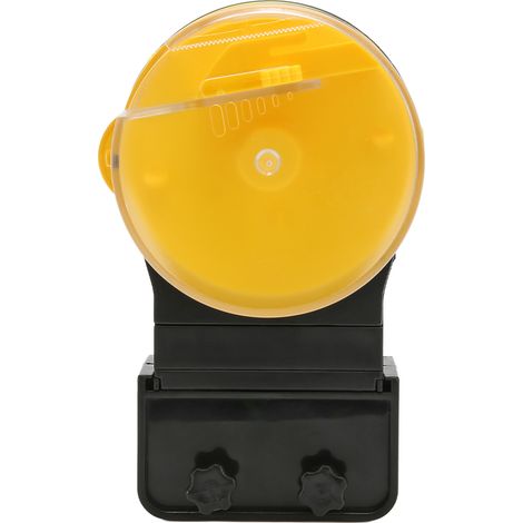 Distributeur automatique de nourriture pour poissons, électrique et réglable, avec minuterie pour aquarium, idéal pour les vacances le week-end. (1/5)