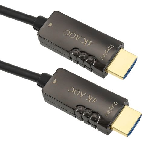 BeMatik - Cavo video HDMI 2.0 HDMI Ultra HD 4K fibra ottica attiva 100m