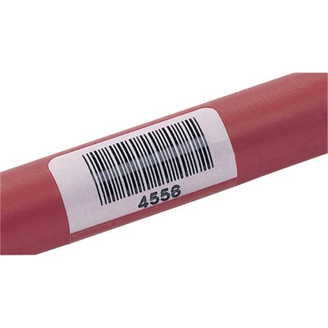 HellermannTyton 594-13876 TAG138LA4-1105-WHCL-1105-CL/WH Étiquettes pour imprimantes à transfert thermique Type de montage: à coller blanc / transp R048561 (1/3)