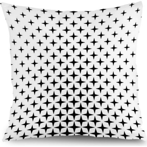 Housse de coussin patio floral, décoration maison élégante,40×40cm (1/5)