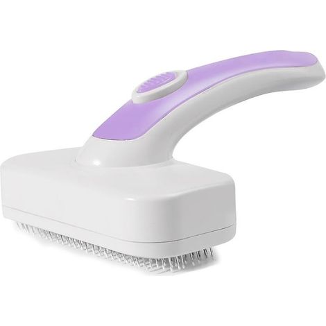 Brosse autonettoyante rétractable pour l'épilation et le peignage des chats à poils longs et courts. (1/5)