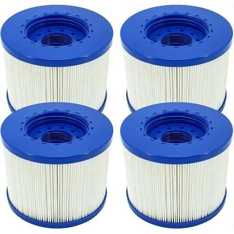 Filtre Spa Infinite a Visser, Cartouche Filtre à Vis pour Spa Gonflable Pas De Vis 60mm, Cartouche Filtre pour Spa, Compatible pour Cosy Spa, Clever Spa et de Plus 4 pièces (1/4)
