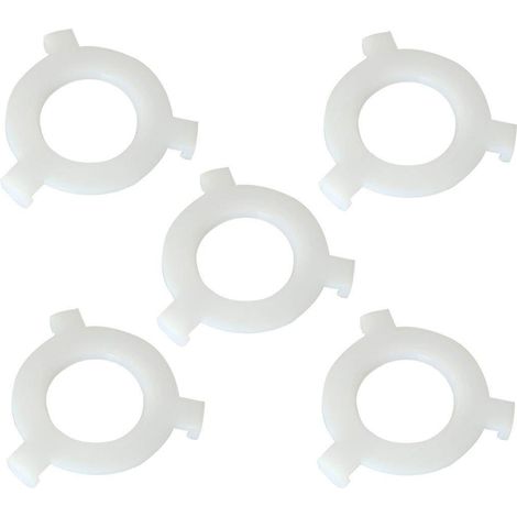5 bagues de réduction pour abat-jour, adaptateur E27 vers E14, accessoires pour lampes (1/5)