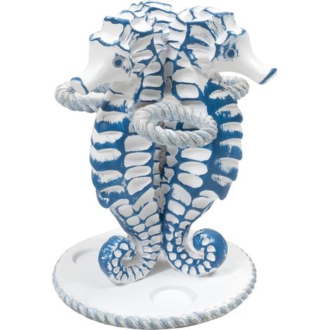 décoratifs pour la Salle de Bain, polyrésine, Vie de Plage, Porte-Brosse à Dents