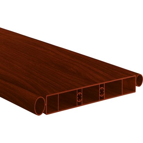 Doga Aggiuntiva in PVC per Porta a Soffietto 13 CMX210 Mogano Pinto