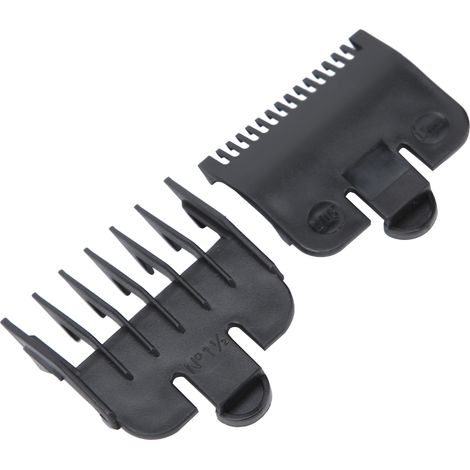 Peignes de coupe professionnels pour tondeuse à cheveux - Accessoires de remplacement pour barbe et cheveux - Noir (1/5)