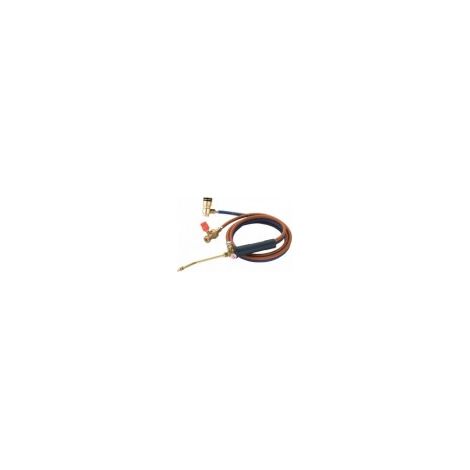 Kemper – Chalumeau bi-gaz oxygène propane – Tuyau 1.5 m – Pointe cuivre Ø 0,65 cm – Découpe métal jusqu'à 5 mm – Filetage M10 (1/5)