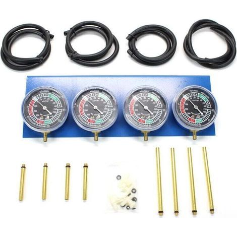 Kit de synchronisation de carburateur à 4 cylindres, jauge à vide, équilibreur de synchronisation, jauges d'équilibrage pour moto, carburateurs (1/5)