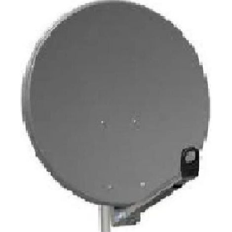 Antenne parabolique - Aluminium - 65cm - Gris foncé - Universel - Haute qualité