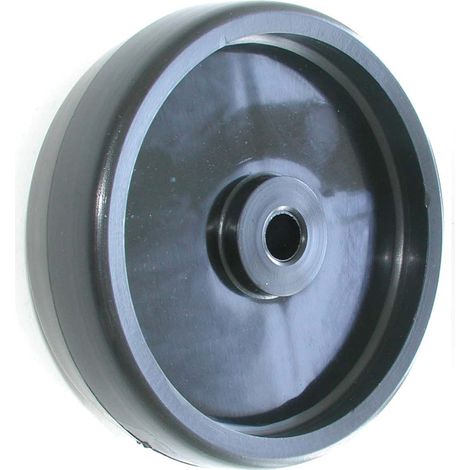 GREENSTAR - Ruota anti-scalp - Per MTD modello LF125H - Protegge erba - Prolunga durata dell'attrezzatura - Sostituisce originale 734-0796, 734-0973 Ø ext 127 mm, foro 12,7 mm, mozzo lungo 35 mm (1/2)