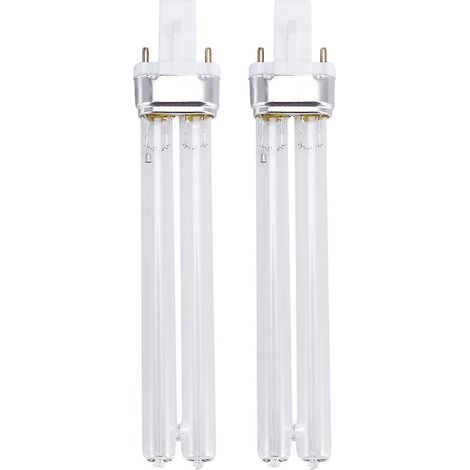 Lampe de désinfection ultraviolette UV 11 W, lampe de stérilisation UV pour stérilisateur d'aquarium (culot G23) (1/2)