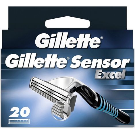 Gillette SensorExcel Rasierklinge, 20er-Pack
